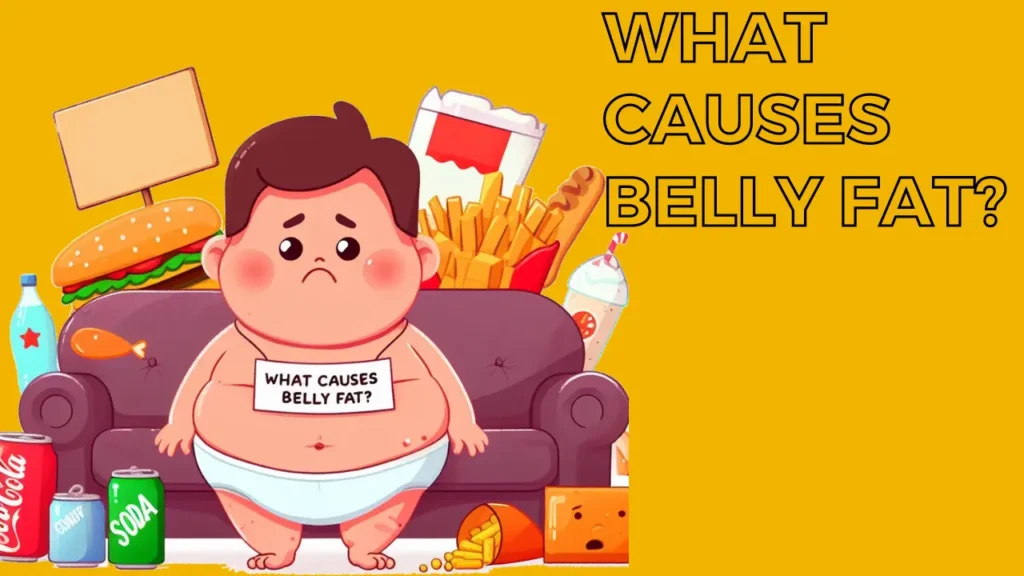 What causes belly fat?