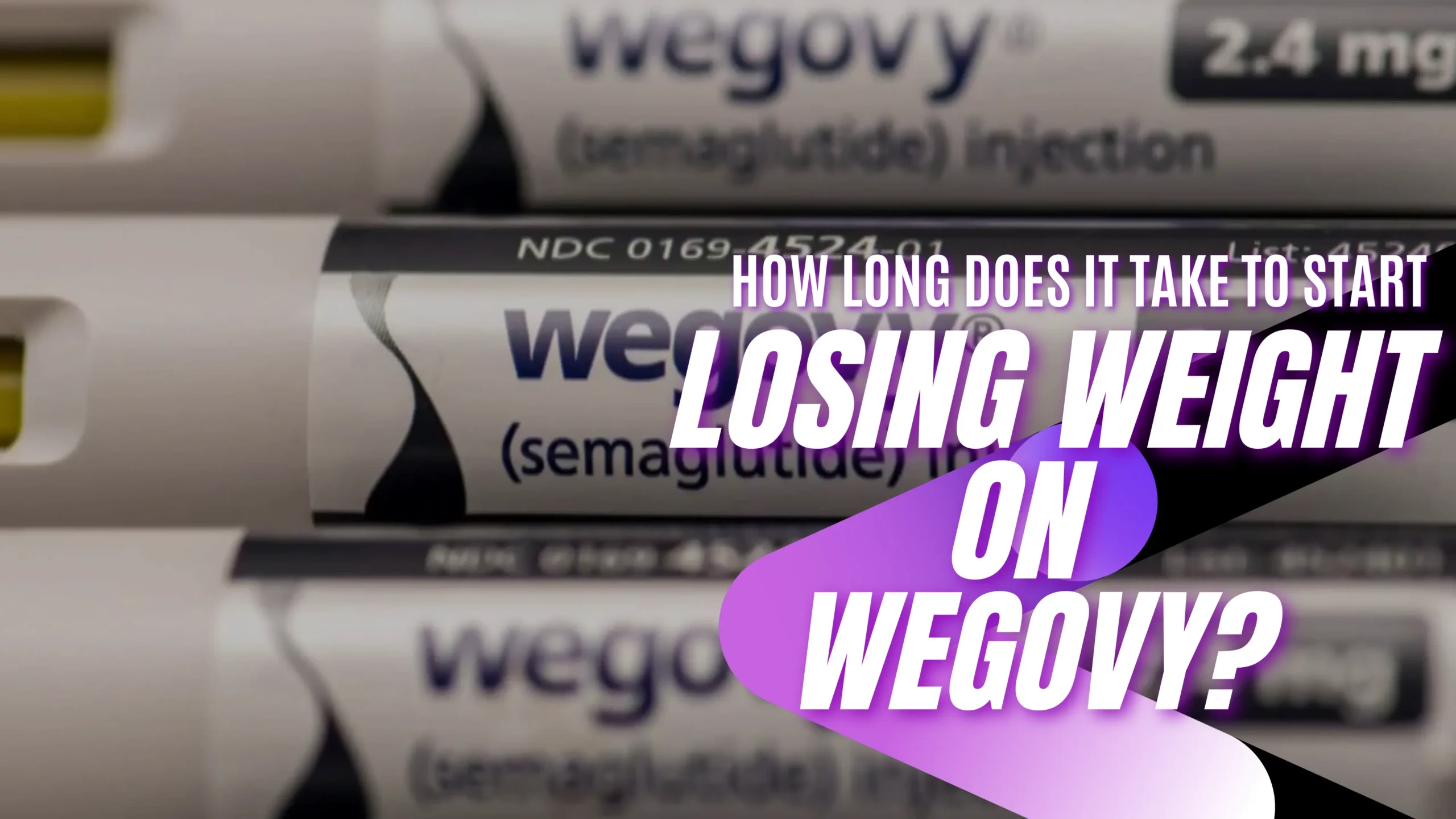 How long does it take to start losing weight on Wegovy